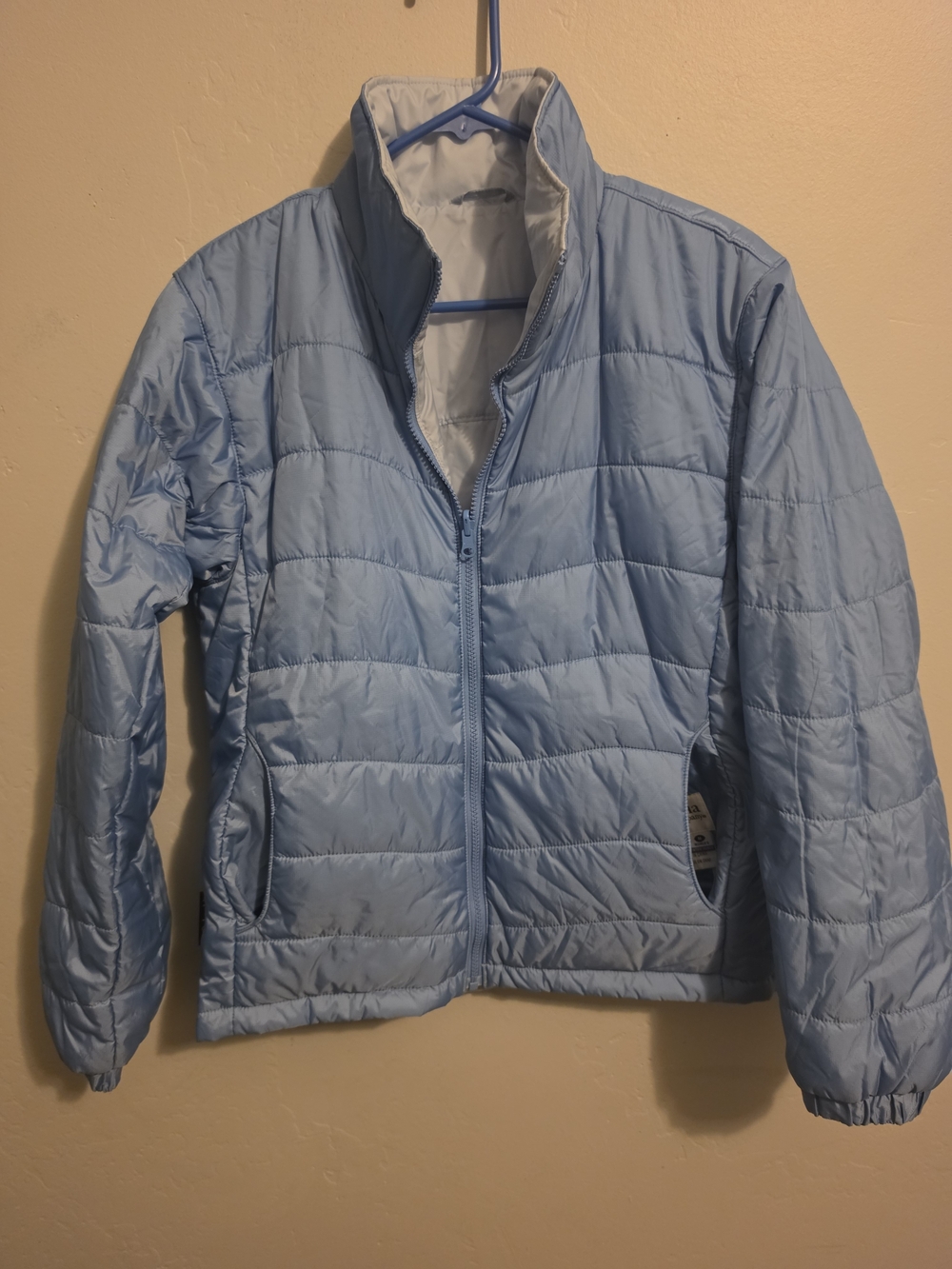 Columbia Light Blue Women's Quilted Puffer Jacket